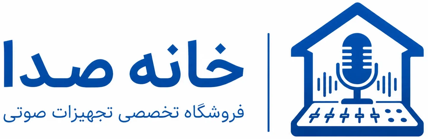 لوگو خانه صدا متن سمت چپ