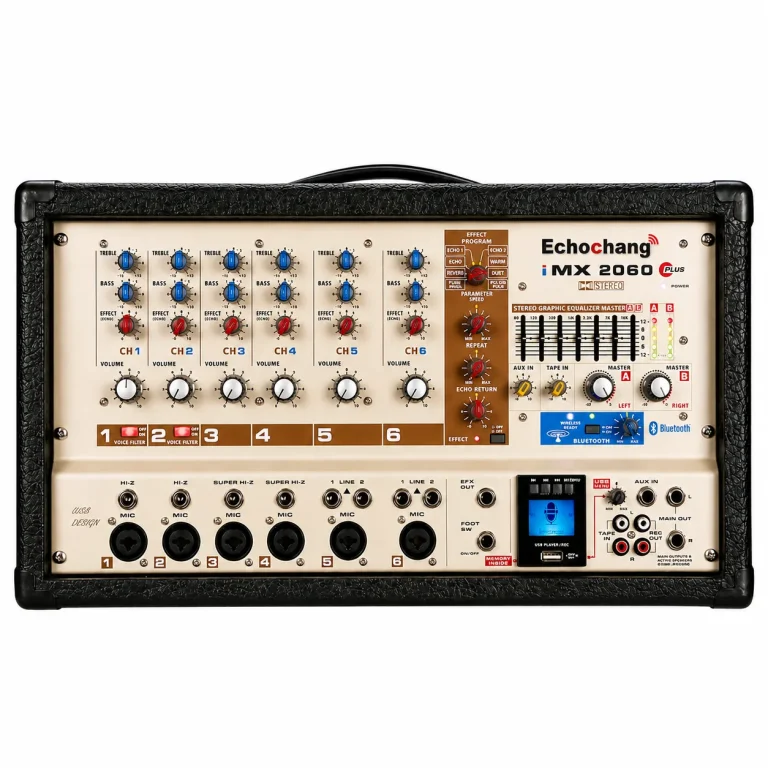 پاورمیکسر اکوچنگ ECHOCHANG iMX2060