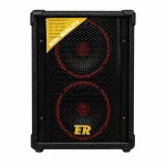 کو پرتابل شارژی روژان RJ-60U نمای جلو با دو بلندگوی 6 اینچ